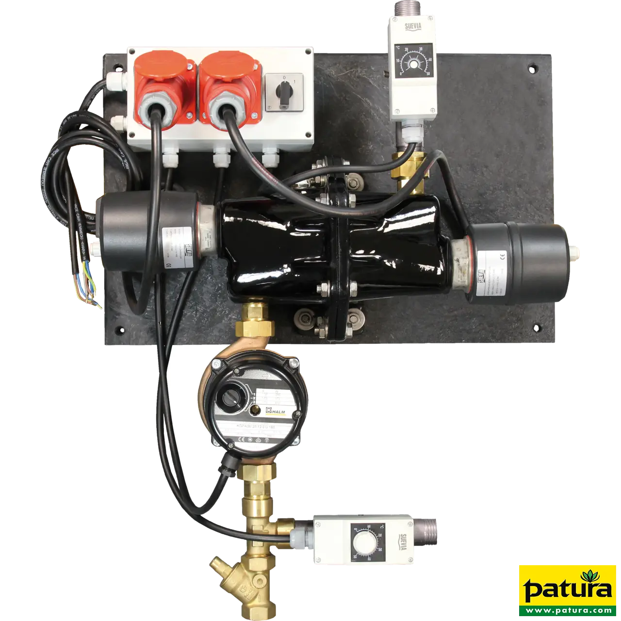 Rondpompverwarmingsysteem model 312