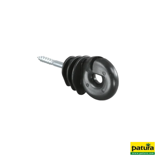 Kwaliteits ringisolator met houtschroef 6 mm (100 stuk/emmer incl.Inschroefhulp)