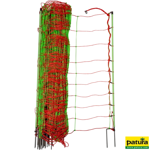 Schrikdraadnet combi 106cm, 2 punt, 50m