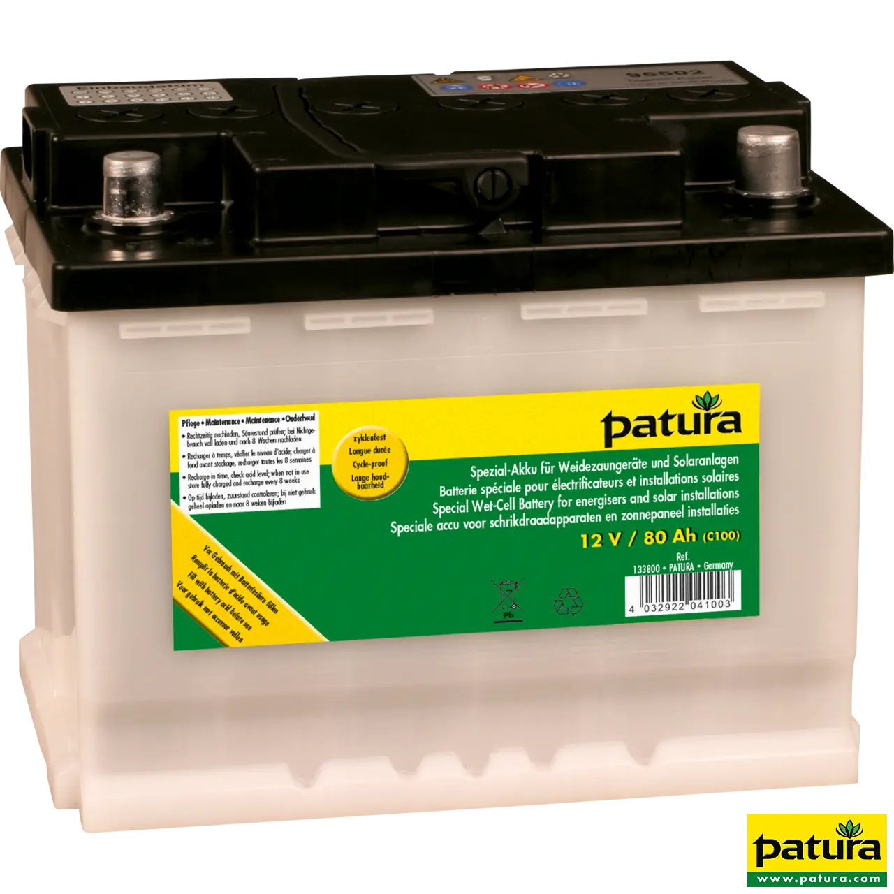 Speciale accu 12V/80Ah Speciale accu 12V/80Ah