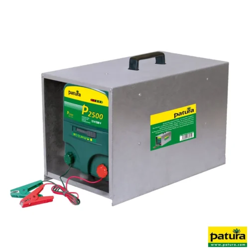 P2500, multifunctionele schrikdapparaat 230V/ 12V met draagbox