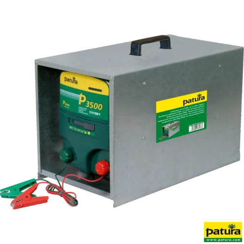 P3500, multifunctionele schrikdapparaat 230V/ 12V met draagbox