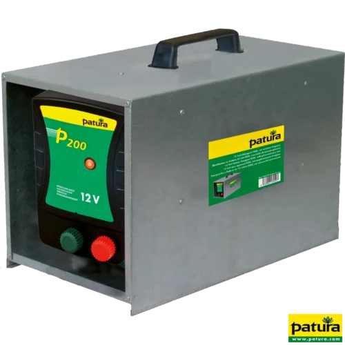 P200, schrikdraadapparaat voor 12 V batterij met draagbox