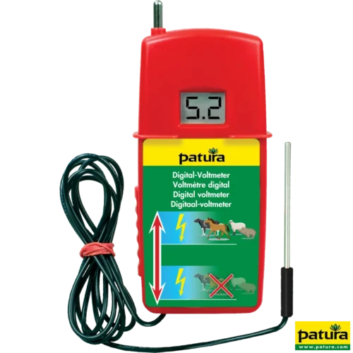 Digitaal voltmeter m. belastingweerstand