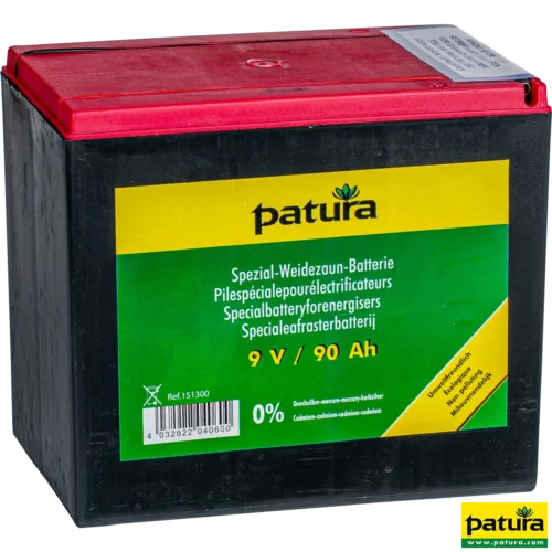 Speciale batterij 9V/90Ah