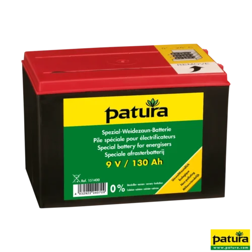 Speciale batterij 9V/130Ah