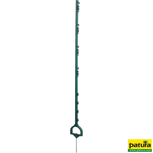 Stijgbeugelpaal groen 1,55m 8draadh.10st