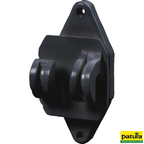 Permanent-Isolator Zwart, voor Cord en HippoWire (pak a 25 stuks)