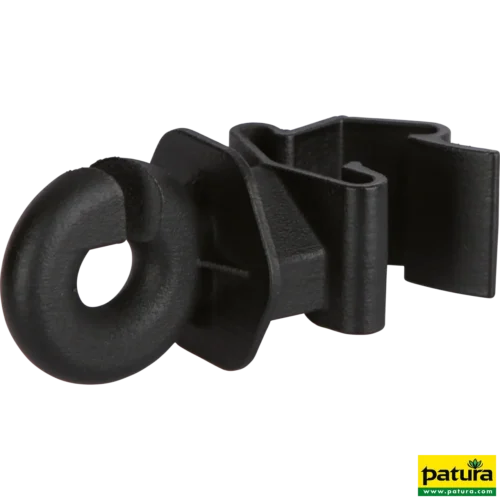 Ringisolator voor T-palen zwart (25 stuk)