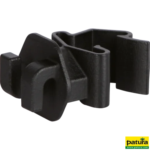 Standaard isolator voor T-palen, zwart (doos met 500 stuk)