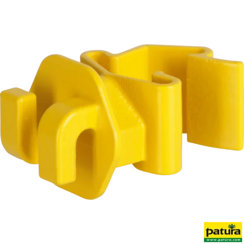 Standaard isolator voor T-palen, geel (500 stuk/doos)