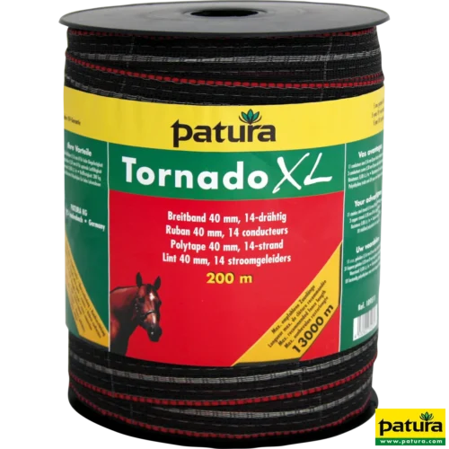 Tornado XL lint 40mm bruin, 200m rol