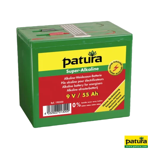 Super alkaline batterij 9V/55Ah