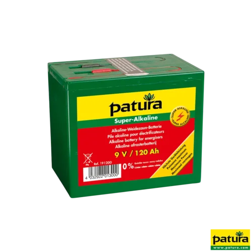 Super alkaline batterij 9V/120Ah