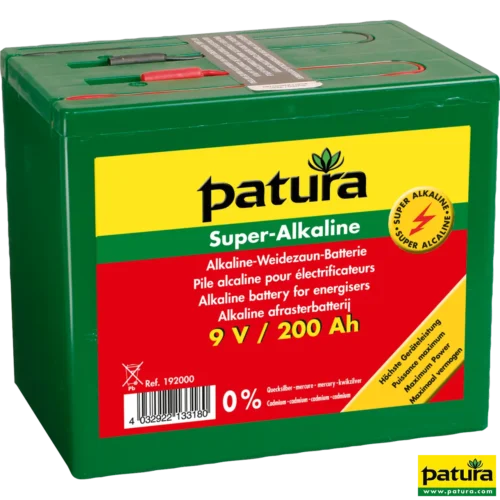 Super Alkaline batterij 9 V / 200 ah