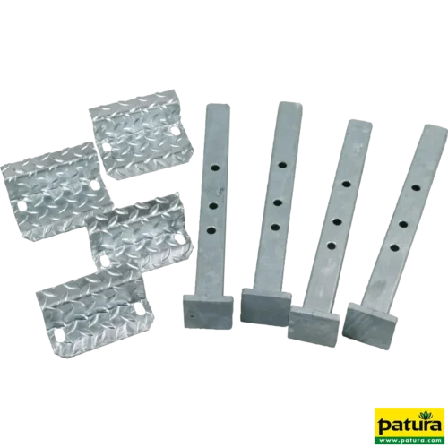 Poten en montageplaten v. behandelbox A 5000