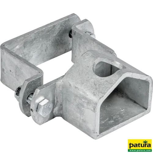 Zadelklem vierkant d=90 mm 1 grendelhouder TS