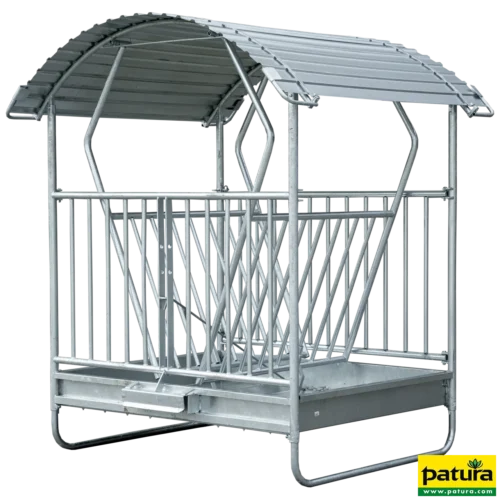 Vierkante balen ruif, beweegbaar korf Binnenmaat 1,90 x 1,50 m