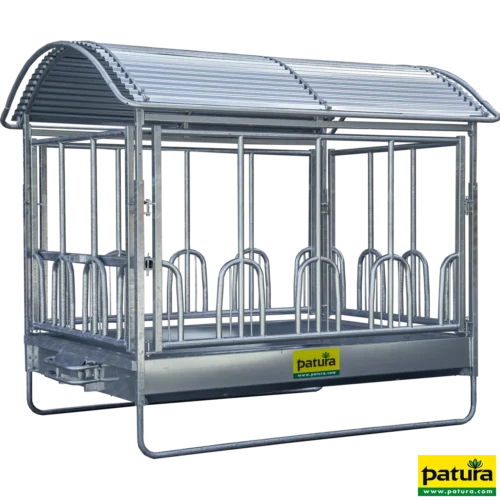 Grote balenruif met Universeel voerhek en dak