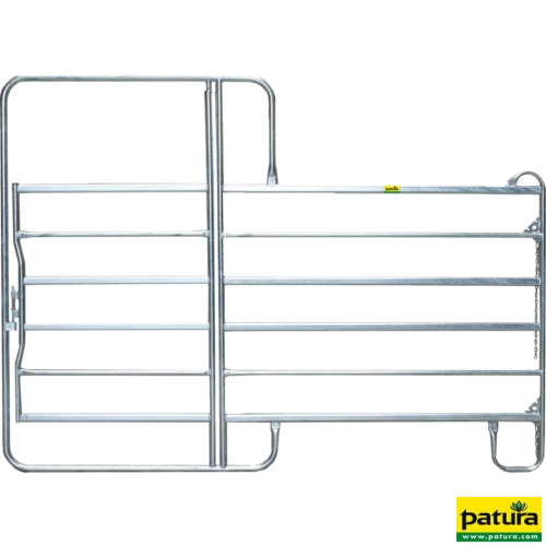 Paneel met poort 3,60 m, h= 2,20 m, vz