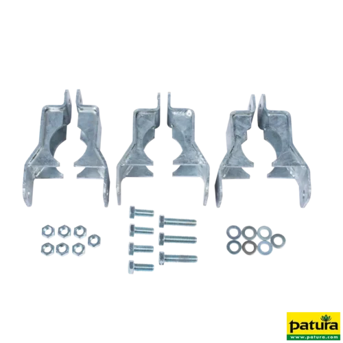 Houder voor Pendelborstel MIDI en MAXI voor ronde palen Ø 102 mm