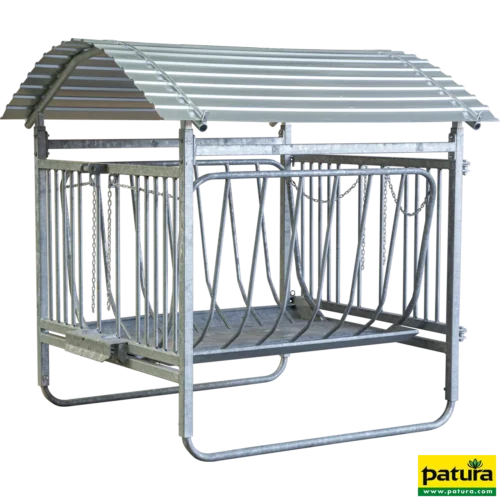 vierkante ruif voor schapen met dak