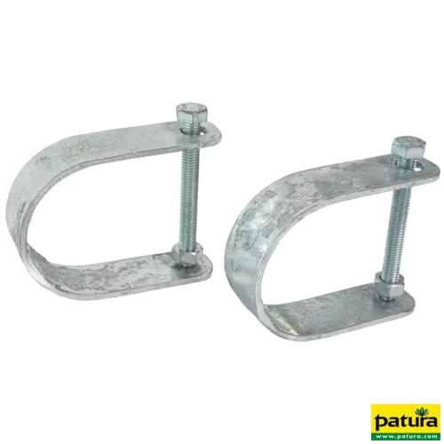 Universal-Halterung für Heuraufe zum Einhängen in Rohre bis d = 60 mm