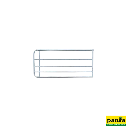 Weiderasterpoort 90cm, lengte 5,00-6,0m gegalvaniseerd, incl. montageonderdelen