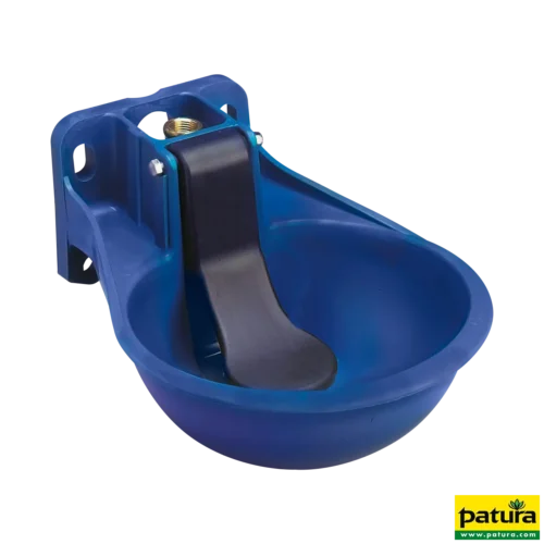 Lepelventiel drinkbak compact Merk PATURA, kunststof schaal