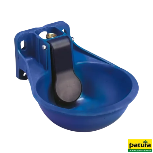 Lepelventiel drinkbak compact PATURA merk, kunststof schaal