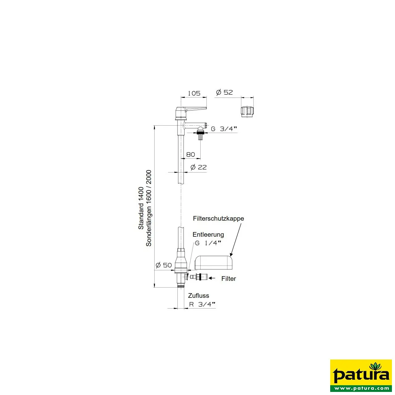 Vorstveilig waterkraan - Afbeelding 5