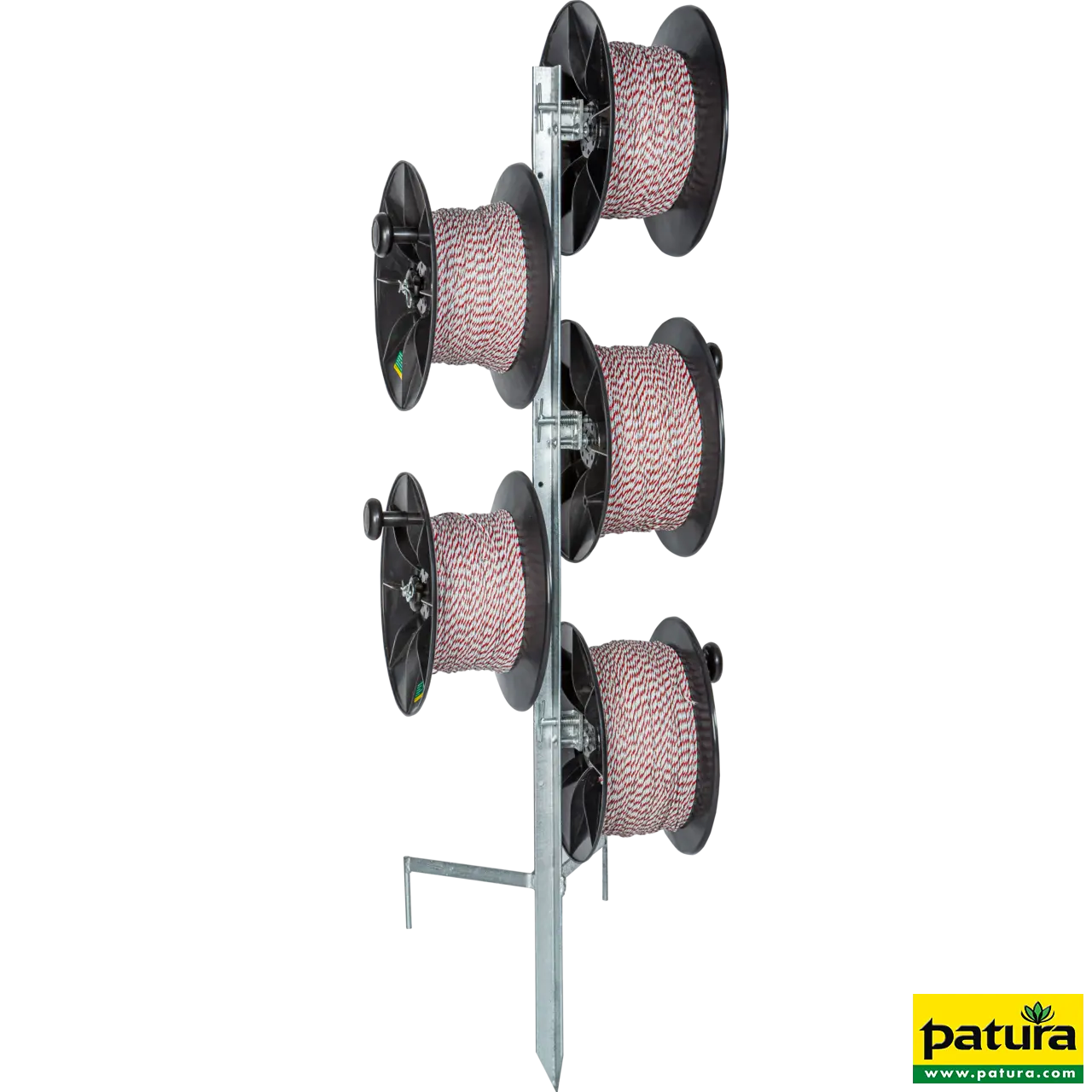 Montagepaal compact, voor max. 5 haspels (ref. 115111) - Afbeelding 2