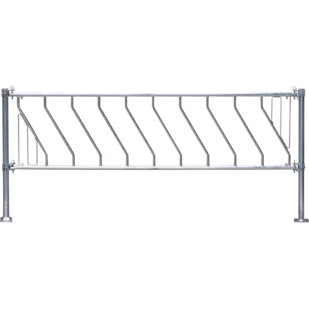 diagonale voerhekken voor kalveren