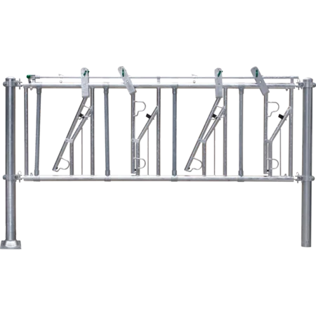 zelfsluitende voerhekken voor grootvee.