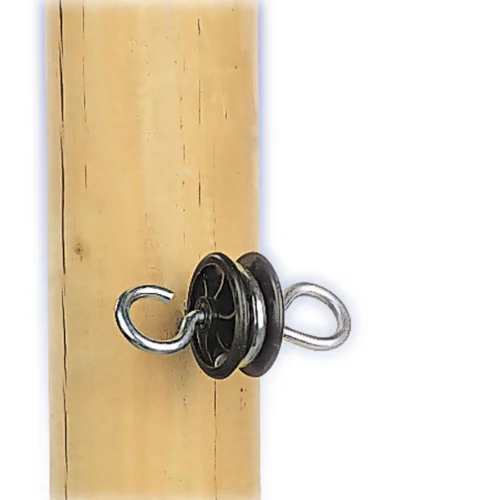 2-weg poortgreepanker zwart hout (4 stuks)