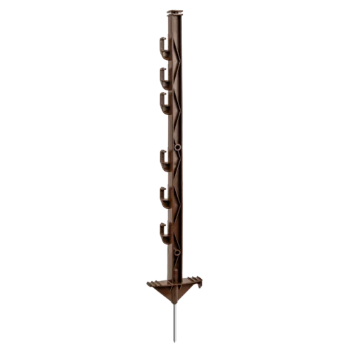 Hobbypaal 0,75 m Terra kleur (10 stuks) voor mobiele rasters