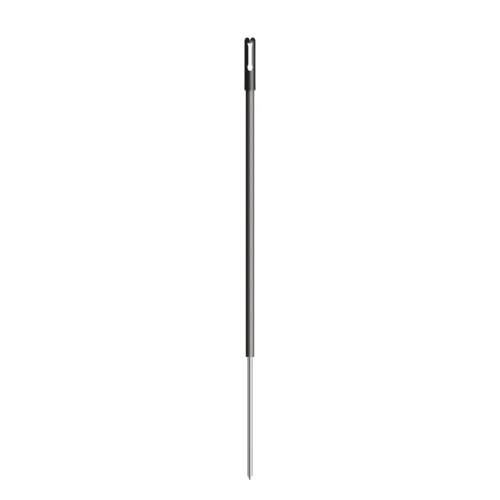 Kunststof paal 0,7m 13mm zwart (10 stuks) voor mobiele rasters