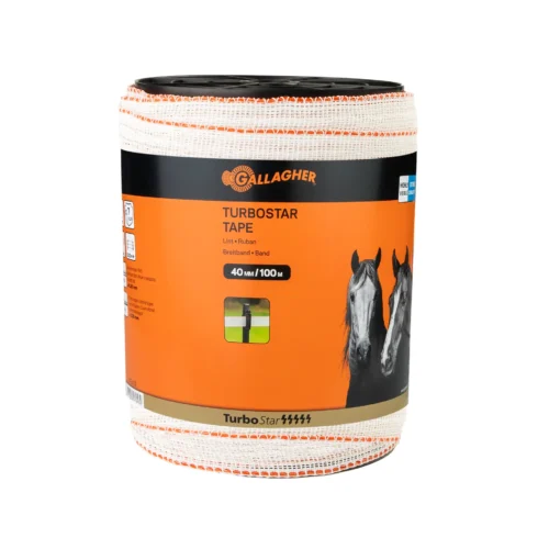 TurboStar lint 40mm Wit 100 meter op rol