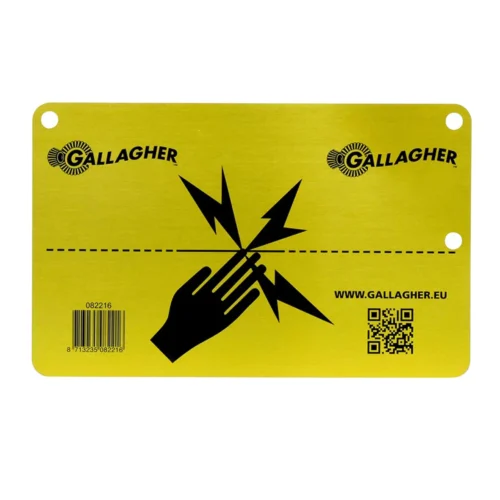 Aluminium EU Waarschuwingsbord