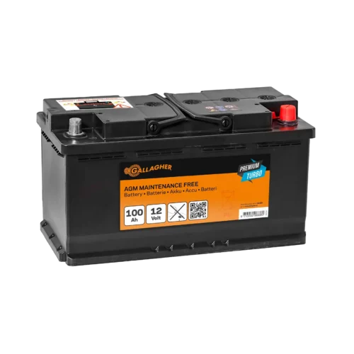12 Volt Accu 100Ah Premium Turbo AGM
