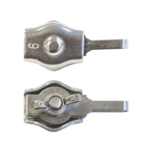 Cord clip met vleugelmoer (4 stuks)