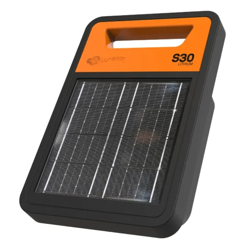 S30Li Lithium zonnepaneel schrikdraadapparaat (Max 3km-0,3J)
